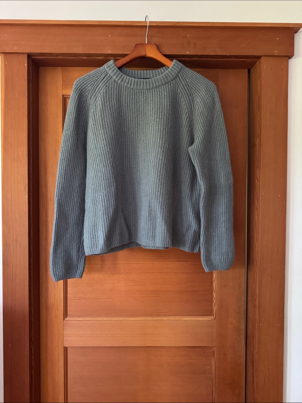 Quince 100% Mongolian Cashmere Fisherman Sweater, NWOT, L